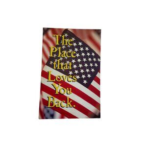 Vintage Postcard Fourth Philadelphia Sunoco Welcome America Flag  Not Posted